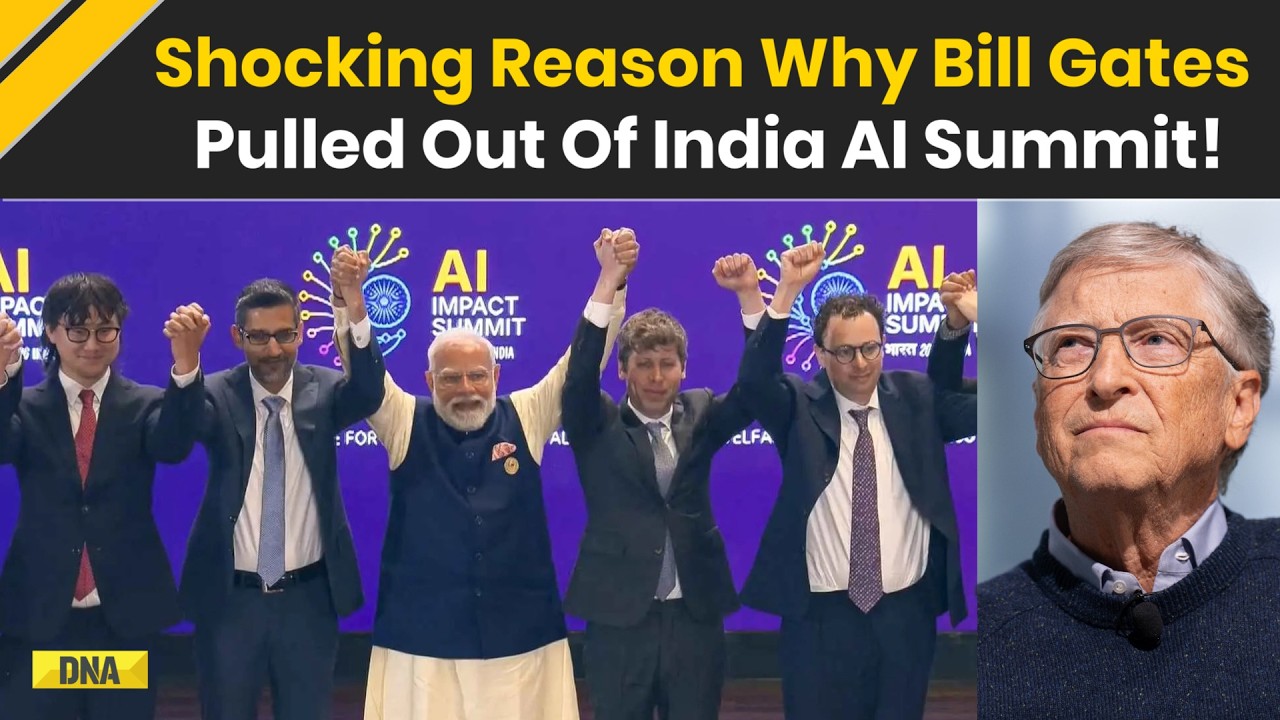 Bill Gates AI Summit: 'Epstein's Shadow' Why Bill Gates Pulled Out Of India AI Summit Unexpectedly