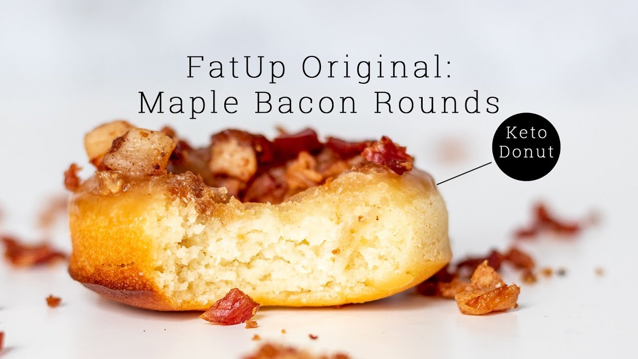 Maple Bacon Rounds | Keto Donut - YouTube