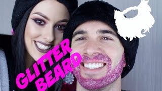 How To GLITTER BEARD | Makeup Tutorial