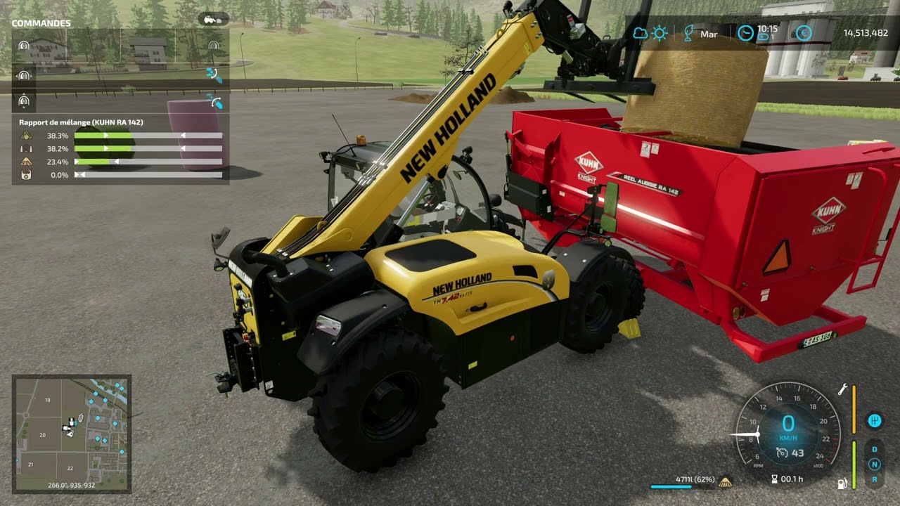 FS22 ! Tuto RTM ! Ration totale mélangée