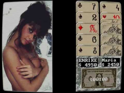 Cover Girl Strip Poker (PC) - Maria Whittaker