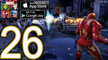 MARVEL Strike Force Heroes Android iOS Walkthrough - Part 26 - Events: Double Crossed, I Am Iron Man
