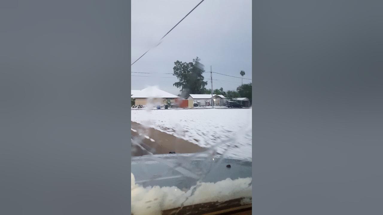 Snow in laredo tx 2017 YouTube