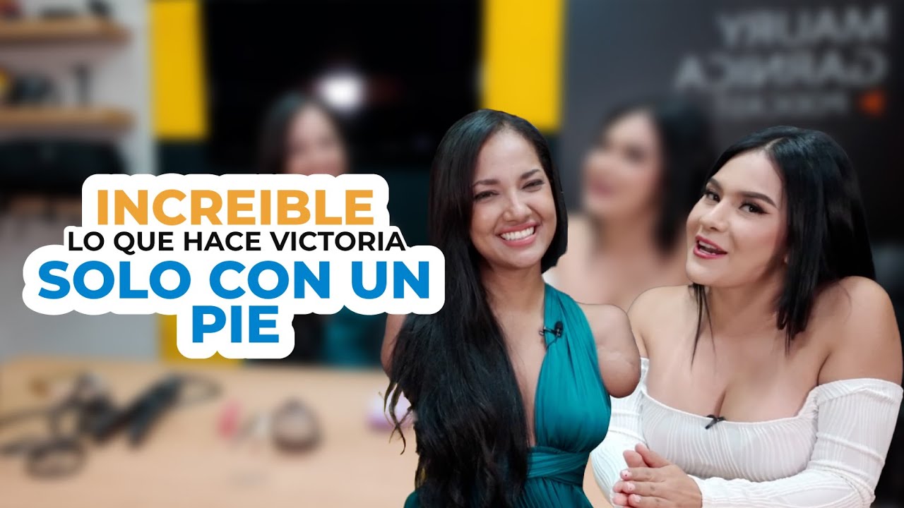 Increíble lo que hace Victoria solo con un Pie