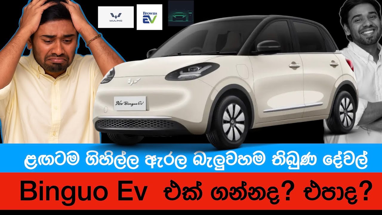 Binguo Ev එක ගන්නද? එපාද ?  | Wuling Binguo by  Browns EV | EV Lovers Sri Lanka