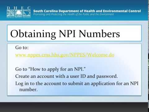 National Provider Identification Number