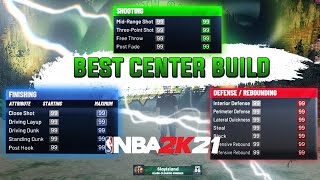 I found the BEST CENTER BUILDS in NBA 2K21 NEXT GEN - PURE SLASHING RIM SHARP