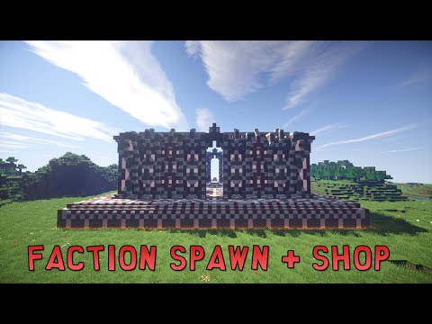 Minecraft - Factions Server Spawn World/Schematic [FREE 