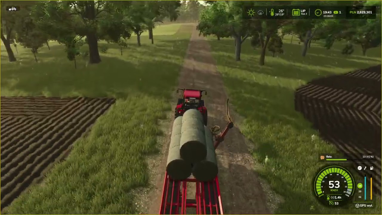 Przybiernówek odc 23 sianokosy i sprzedaż krów