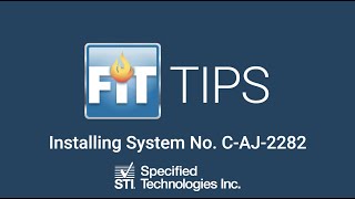 UL System C-AJ-2282 Installation