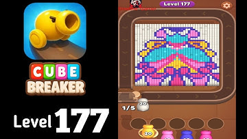 Cube Breaker level 177 hard level Guide Walkthrough Solution