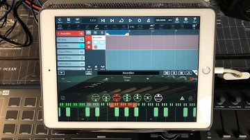 Accordion Vintage by apeSoft - With Cubasis 3 - iPad Live Demo