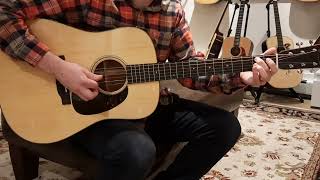 Martin D18 Acoustic Guitar Demo 2023