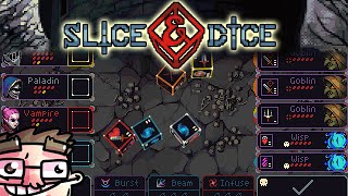 The Best Dice Drafting RPG I've Ever Played - Let's Try - Slice & Dice