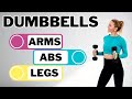 🔥18 Min Dumbbell Workout🔥Full Body Strength &amp; Conditioning🔥ALL STANDING🔥NO JUMPING🔥NO REPEAT🔥