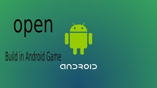 Tutorial_Ako otvoriť zabudovanu Hru v Androide