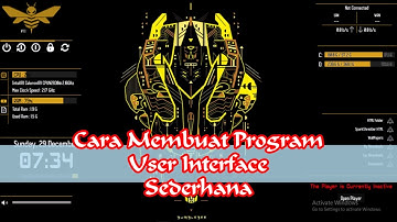 Cara Membuat Program User Interface Sederhana Menggunakan Aplikasi Microsoft Visual Basic 6 0