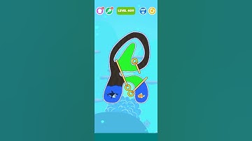 save the fish level 409 -mobile game/fishdom #shorts
