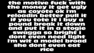 Lil wayne ft gucci- We be steady mobbin (on screen lyrics) dirty