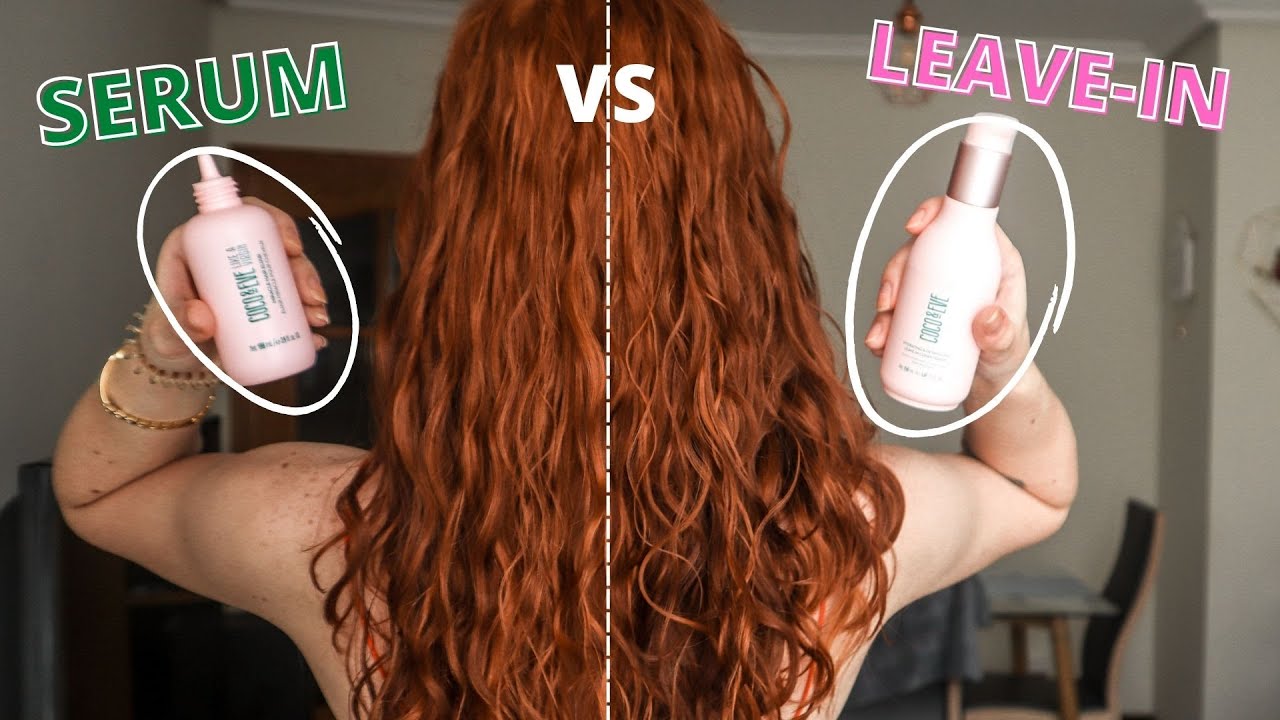 CocoEve LeaveIn Conditioner vs Serum // Which is better under your