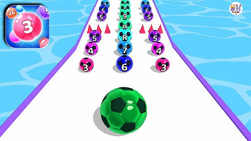 Marble Run 3D Game Going Ball All Levels Gameplay iOS,Android Walkthrough New Update Max Level YBAKZ