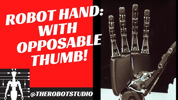 Open robot DexHand with opposable thumb