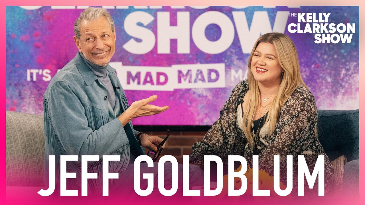 Kelly Clarkson Guesses If Jeff Goldblum's WILD Playlist Stories Are True Or False