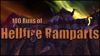 Loot from 100 Runs of Hellfire Ramparts