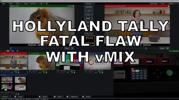 Hollyland Tally System Fatal Flaw with vMix