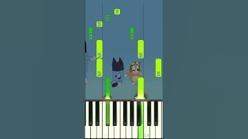 Thumbnail of BLUEY THEME SONG ON PIANO! #shorts