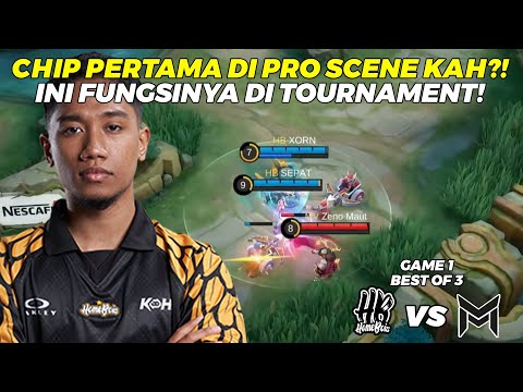 CHIP PERTAMA DI PRO SCENE KAH?! INI FUNGSINYA DI TOURNAMENT! - MV vs HOMEBOIS GAME 1 #KBreakdown