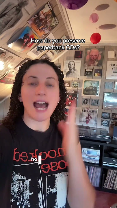 CD COLLECTORS! How are we preserving put paperback albums? #cds #collection