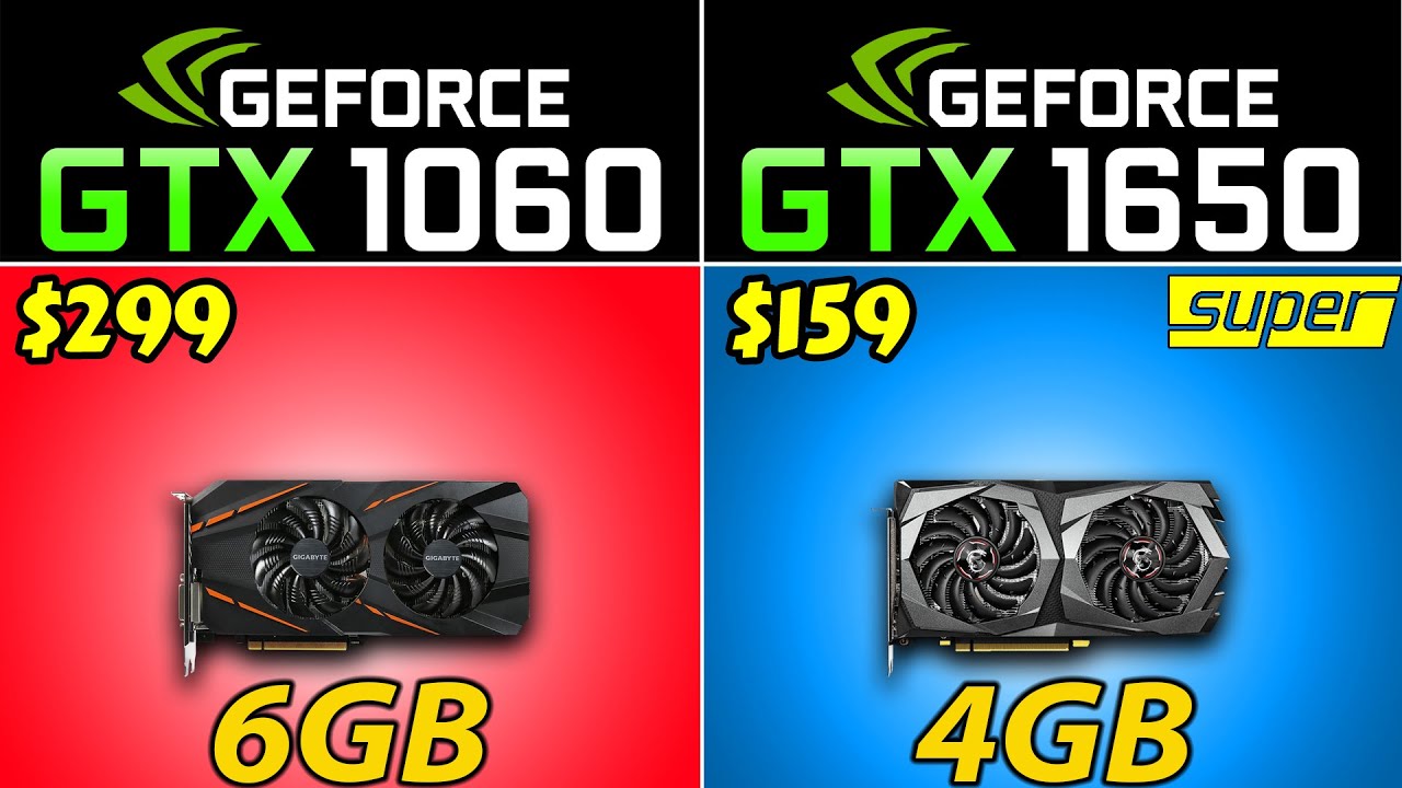 GeForce GTX 1650 Super frente a GTX 1060 de 6 GB en 2022: ¿El milagro de  los drivers?