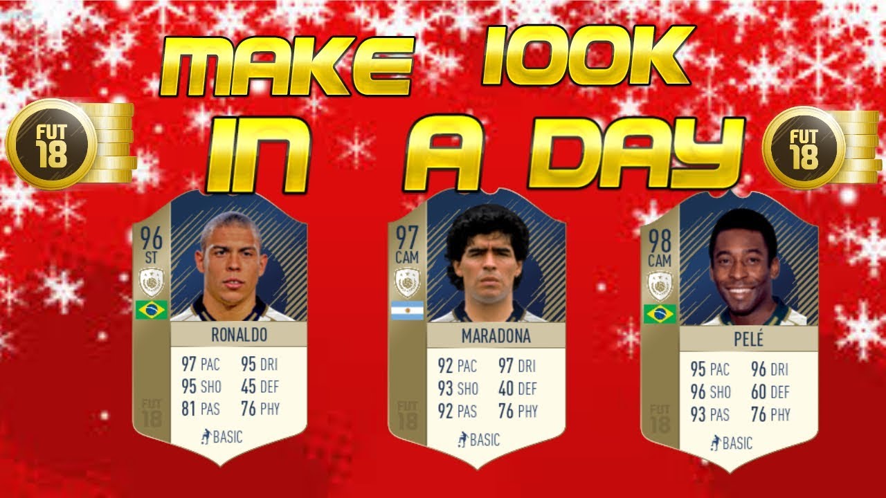 BUY THESE PLAYERS NOW *Make 100k in 24 hours* (Fifa 18 Icon sbc investing)