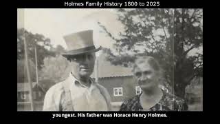 Jeffrey Holmes Family History