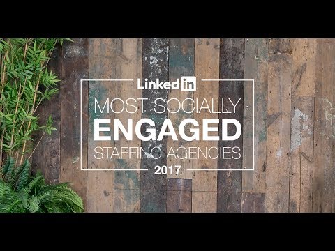 Meet the Most Socially Engaged Staffing Agencies of 2017 [webcast]