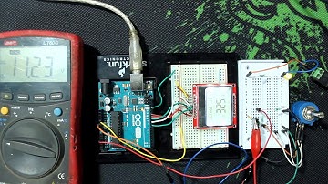 Arduino Voltameter Using Nokia LCD working