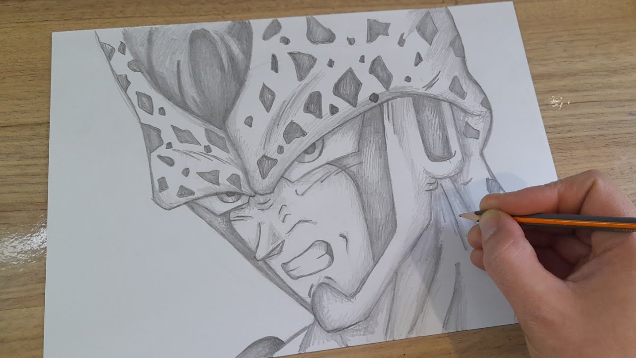 FACIL DE DESENHAR COMO DESENHAR O PERFECT CELL