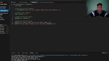 Program Menghitung Luas dan keliling lingkaran serta program mengonversi celcius