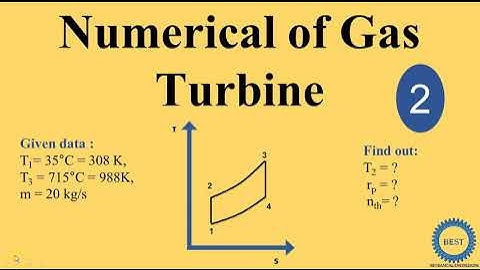 Numerical of Gas Turbine