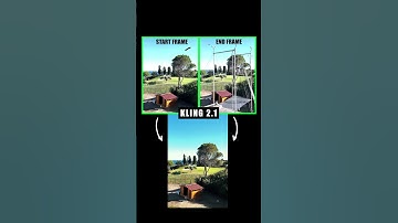 Start frame - End frame with KlingAI #ai #klingai