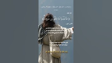 { قُلْ إِنِّي أَخَافُ إِنْ عَصَيْتُ رَبِّي عَذَابَ يَوْمٍ عَظِيمٍ } سورة الزمر آيات 13-15 #quran