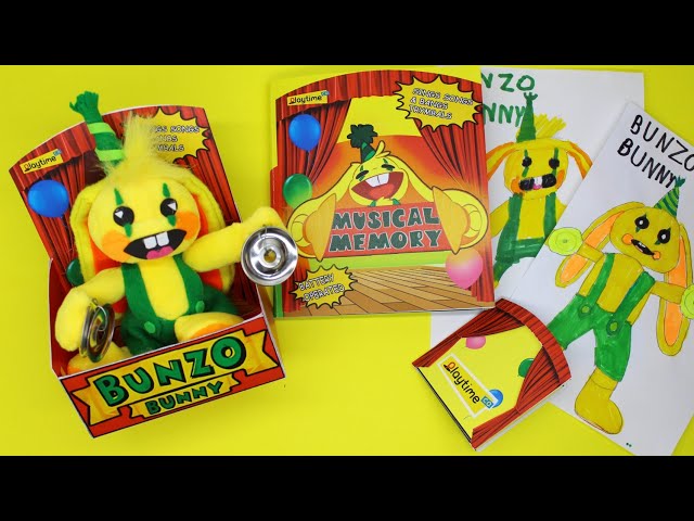 HOW TO MAKE BUNZO BUNNY POPPY PLAYTIME PLUSH TOY WITH WOOL 