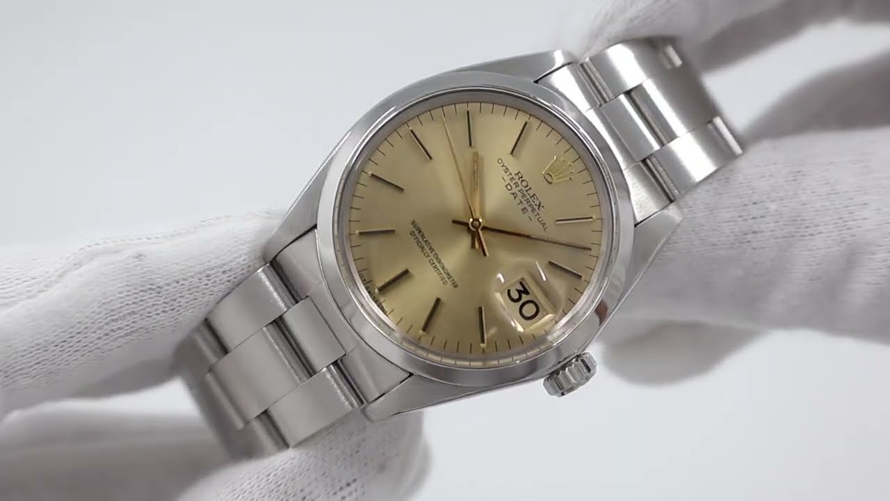 ROLEX ロレックス オイスターパーペチュアルデイト Ref.1500 1974年製