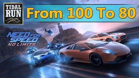 NFS No Limits - Tidal Run - Part 1 - Position From 100 To 80
