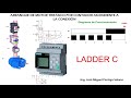 SIMULACIÓN 9.1 LADDER C Arranque de motor trifásico con Contador a la conexión Logo SIEMENS