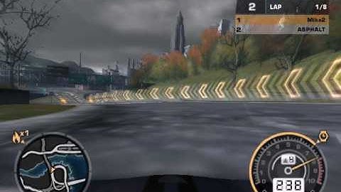 NFSMW Camden Tunnel Carerra GT + N2O 1st lap 1:06.30 (No Timebug) By MJS