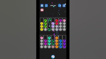 Lv 440 Ball Sort Puzzle - Color Game / 顏色分類遊戲 / ボールソーティングパズル (Guru Game)  #ballsortpuzzle