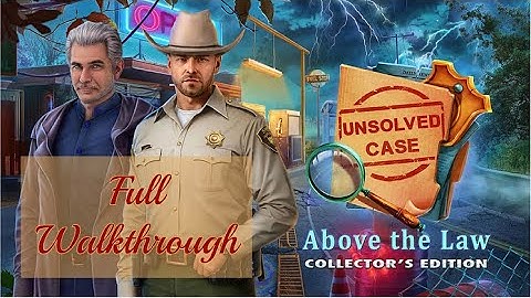 Unsolved Case: Above the Law –  Full Walkthrough | All Puzzles Solved