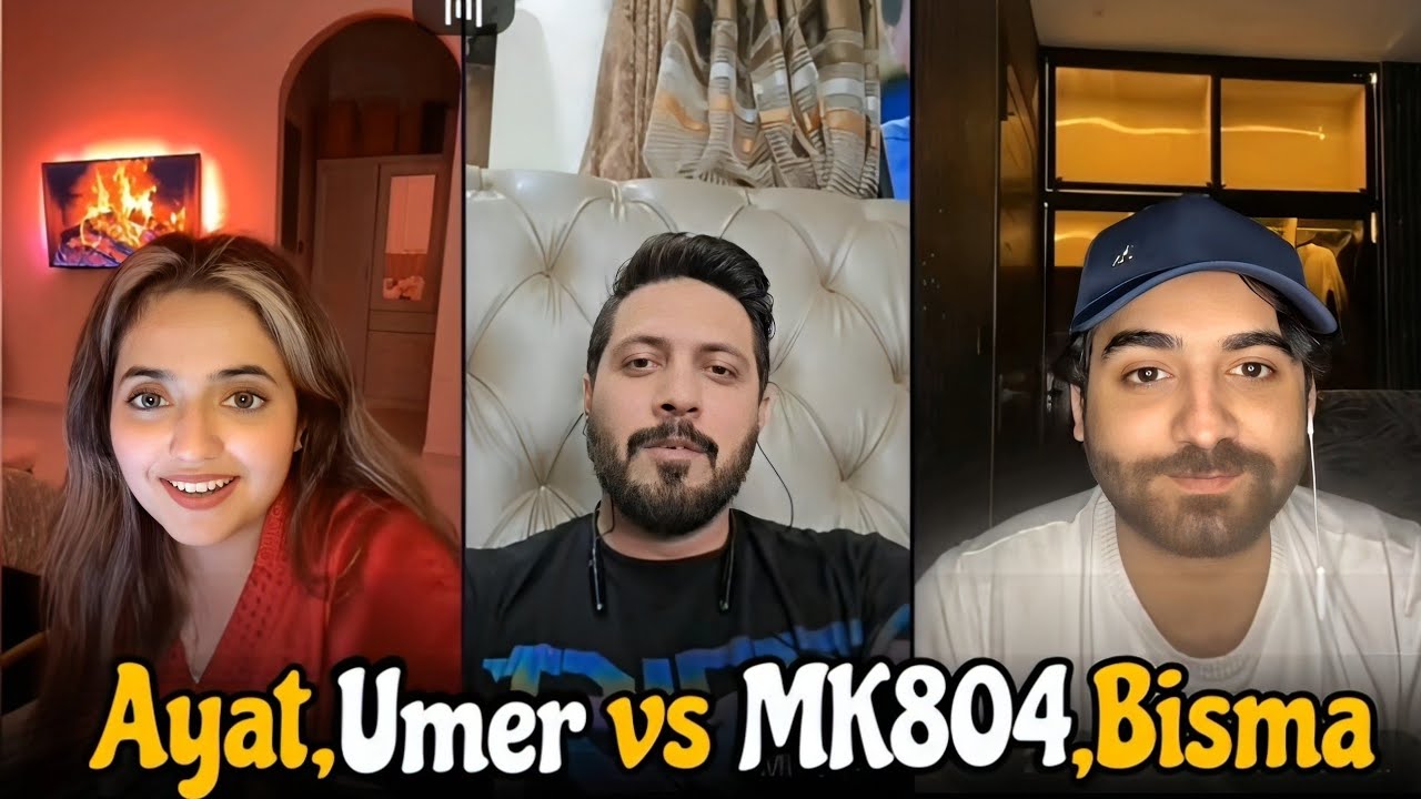 August 5, 2025 TikTok Live Match | Ayat,Umer vs MK804,Bisma | Funny Moments 🤣😂😂